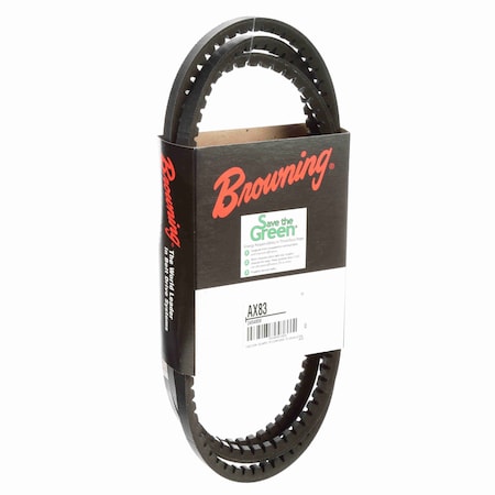 Browning EPDM Notched Belt 98% Efficient AX83